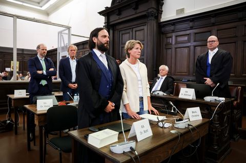 Die Zeugin aus Israel hatte sich 2023 mit Christina Block angefreundet. Foto: Christian Charisius/dpa-pool/dpa