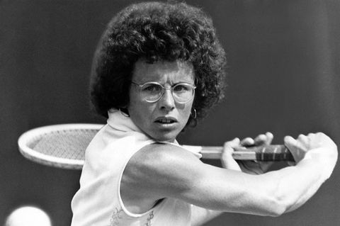 Billie Jean King im Jahr 1975