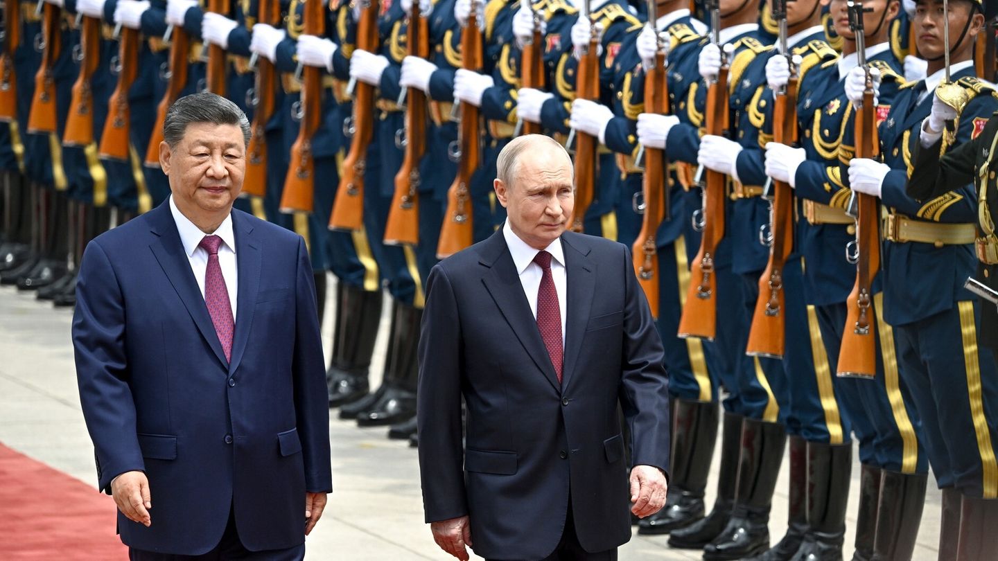 Treffen von Russlands und Chinas Staatschefs