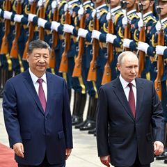 Treffen von Russlands und Chinas Staatschefs