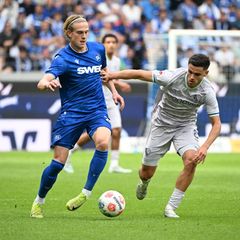 Wechselt vom KSC in die Bundesliga: David Herold. (Archivbild) Foto: Uli Deck/dpa