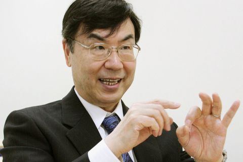 Sakaguchi stattete Mainz einen Besuch ab. (Archivbild) Foto: Uncredited/Kyodo News/AP/dpa