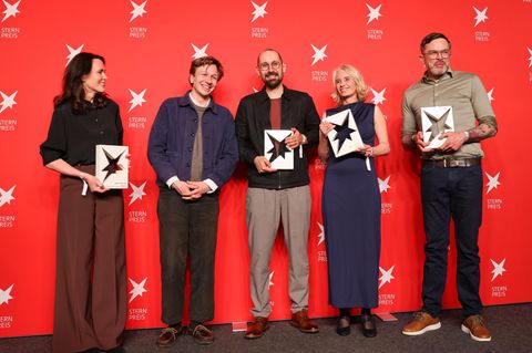 Die fünf Gewinnerinnen und Gewinner des stern-Preises 2026
