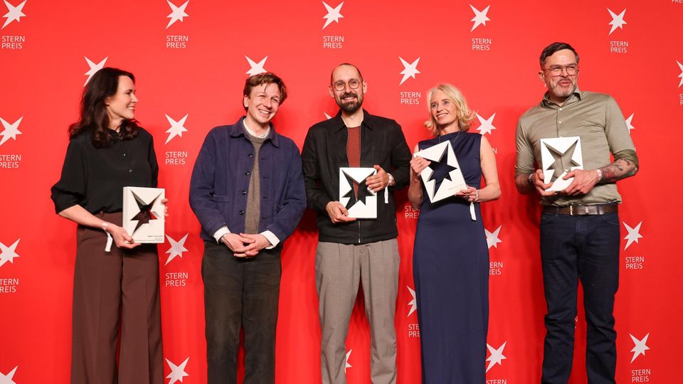 Die fünf Gewinnerinnen und Gewinner des stern-Preises 2026