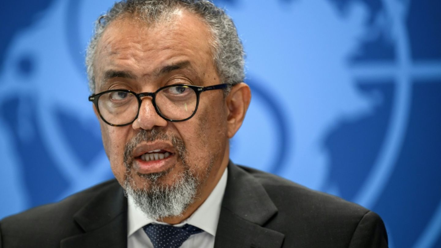 WHO-Chef Tedros in Genf