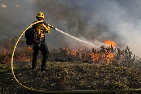 Kampf gegen die Flammen