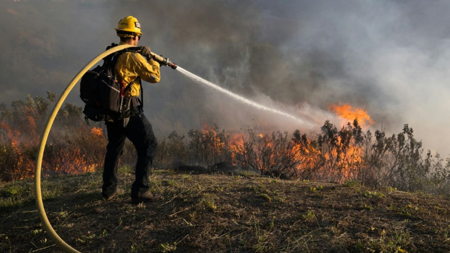 Kampf gegen die Flammen