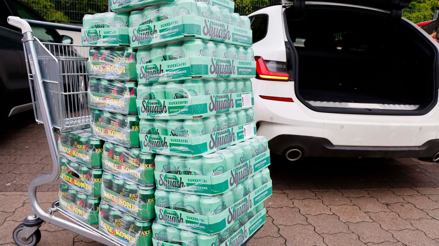 Der pfandfreie Doseneinkauf im Grenzhandel beschäftigt nun auch das Verwaltungsgericht in Schleswig. Foto: Frank Molter/dpa