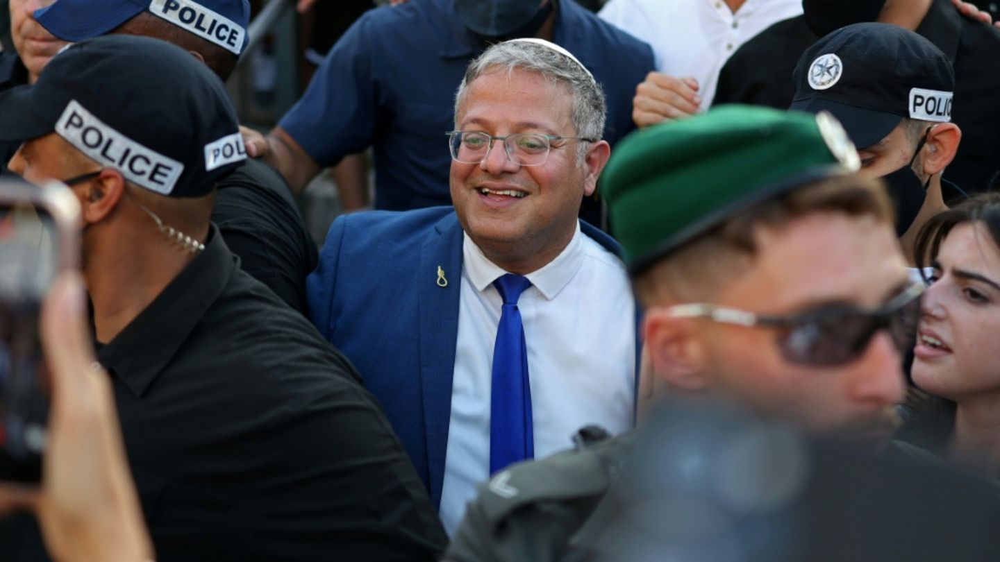 Israels Sicherheitsminister Itamar Ben Gvir am 14. Mai