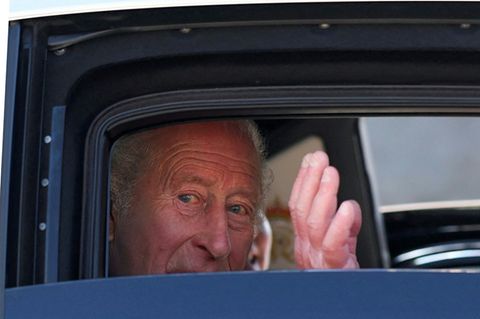 Der 77-jährige Monarch Charles III.