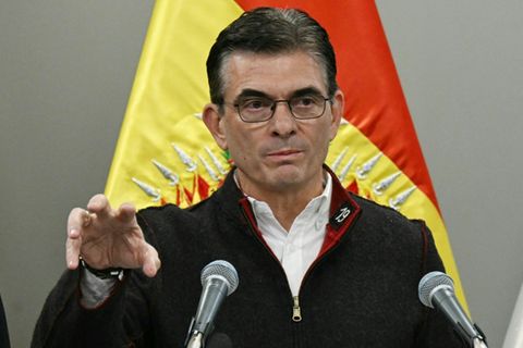 Boliviens Präsiden Paz