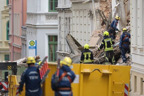 Die Vermisstensuche lief unter Hochdruck. Foto: Sebastian Willnow/dpa