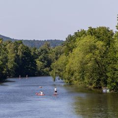 In diesem Jahr wird bereits die 114. Auflage der Regatta auf der Lahn in Gießen ausgetragen. (Symbolbild) Foto: Christian Ladema