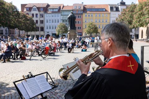 Das Pfingstwochenende ist in Thüringen prall gefüllt mit Gottesdiensten und kulturellen Veranstaltungen (Symbolbild). Foto: Mich