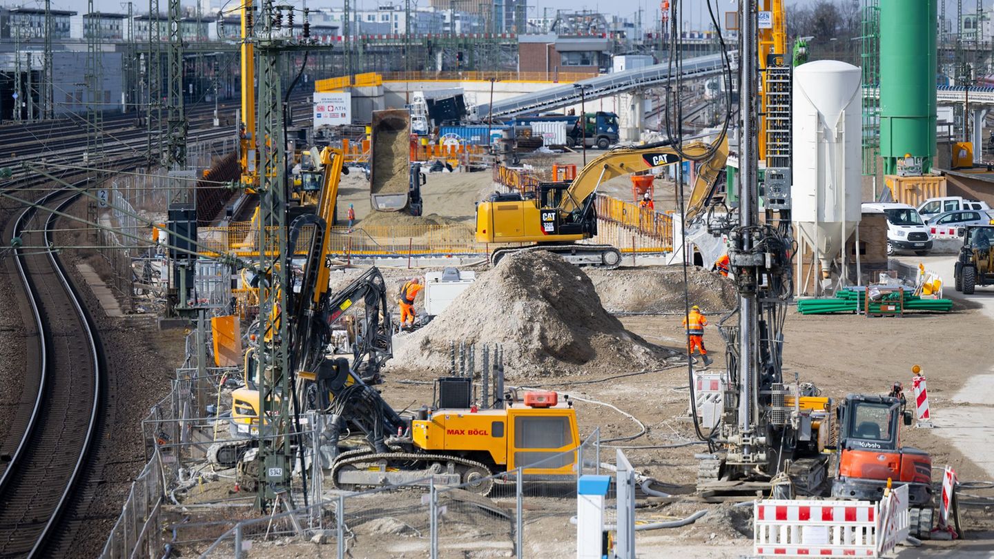 21 Kilometer Tunnel werden für die zweite S-Bahn-Stammstrecke durch den Münchner Untergrund getrieben. (Archivbild) Foto: Sven H