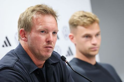 Julian Nagelsmann spricht bei einer Pressekonferenz. (Archivbild) Foto: Christian Charisius/dpa