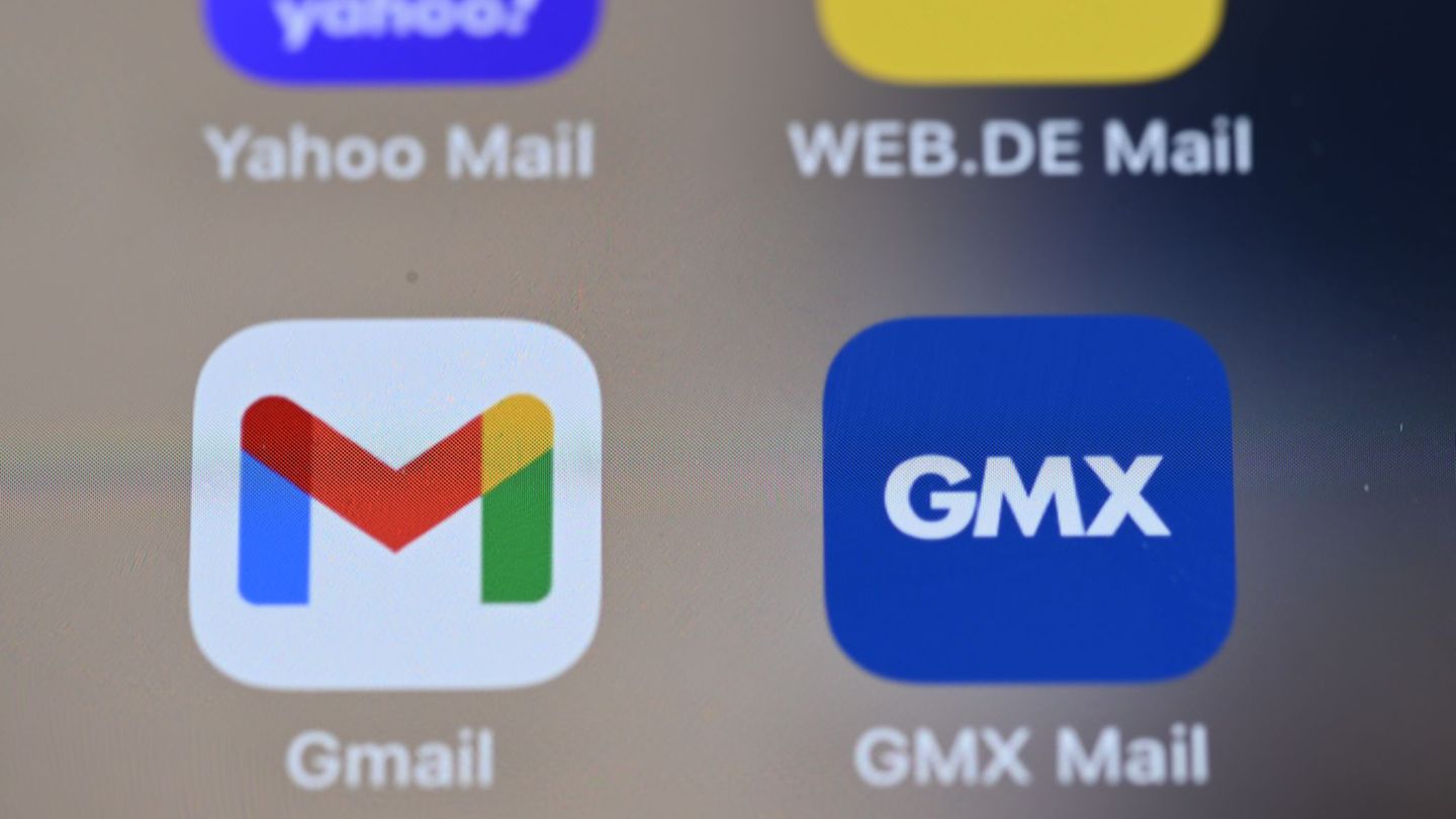 Der deutsche E-Mail-Dienst GMX konkurriert vor allem mit Gmail. Foto: Wolf von Dewitz/dpa