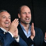 Prinz William beim Spiel Aston Villa gegen den SC Freiburg