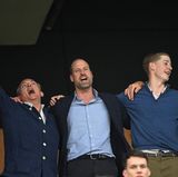 Prinz William beim Spiel Aston Villa gegen den SC Freiburg