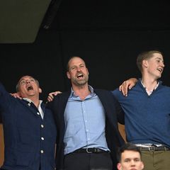 Prinz William beim Spiel Aston Villa gegen den SC Freiburg