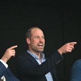 Prinz William beim Spiel Aston Villa gegen den SC Freiburg