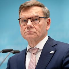 Johann Wadephul bei der Pressekonferenz nach der Bundesvorstandssitzung der CDU im Konrad-Adenauer-Haus