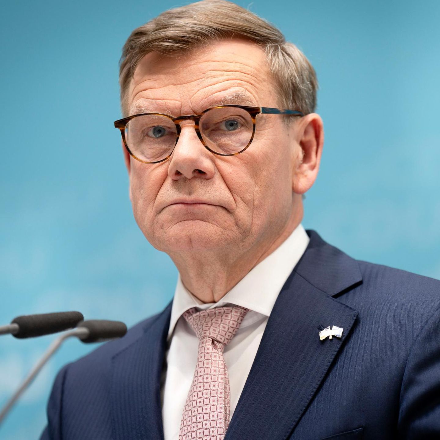 Johann Wadephul bei der Pressekonferenz nach der Bundesvorstandssitzung der CDU im Konrad-Adenauer-Haus