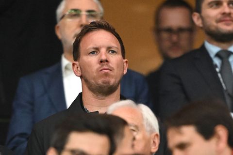 Julian Nagelsmann schaute sich das Endspiel in Istanbul im Stadion an. Foto: Robert Michael/dpa