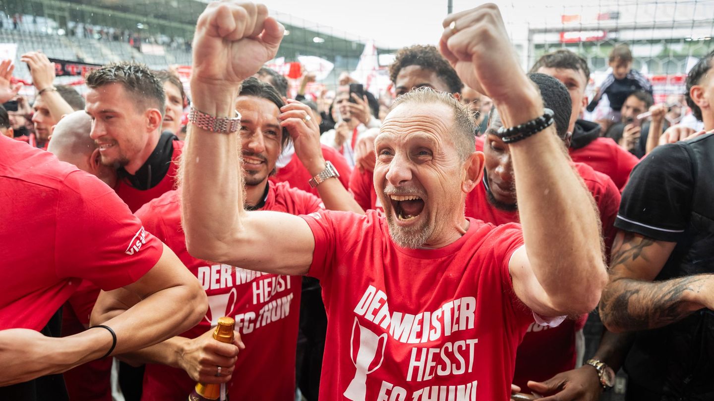 Mauro Lustrinelli führte Thun zur Schweizer Meisterschaft. (Archivbild) Foto: Alessandro Della Valle/KEYSTONE/dpa