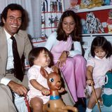 Julio Iglesias mit seiner Familie