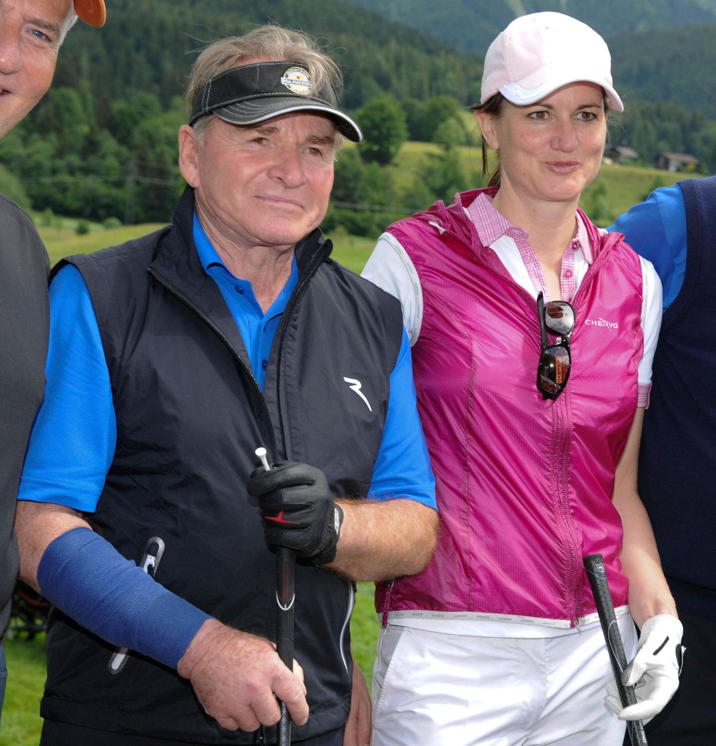 Fritz Wepper mit seiner Frau