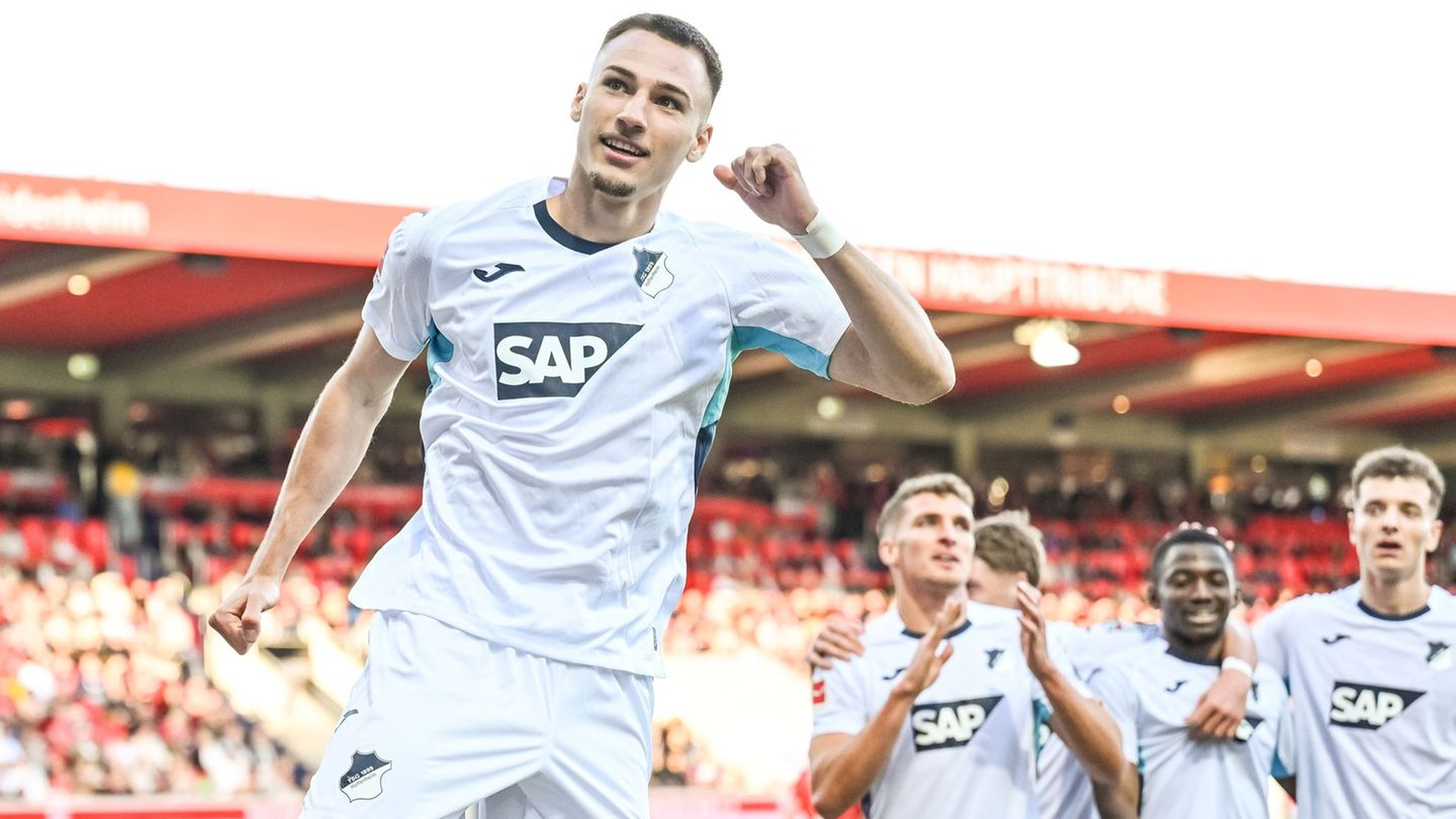 Tim Lemperle erzielte in seiner Premieren-Saison bei der TSG acht Liga-Tore. (Archivbild) Foto: Harry Langer/dpa