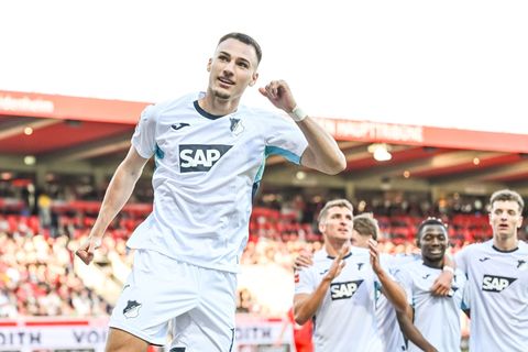 Tim Lemperle erzielte in seiner Premieren-Saison bei der TSG acht Liga-Tore. (Archivbild) Foto: Harry Langer/dpa
