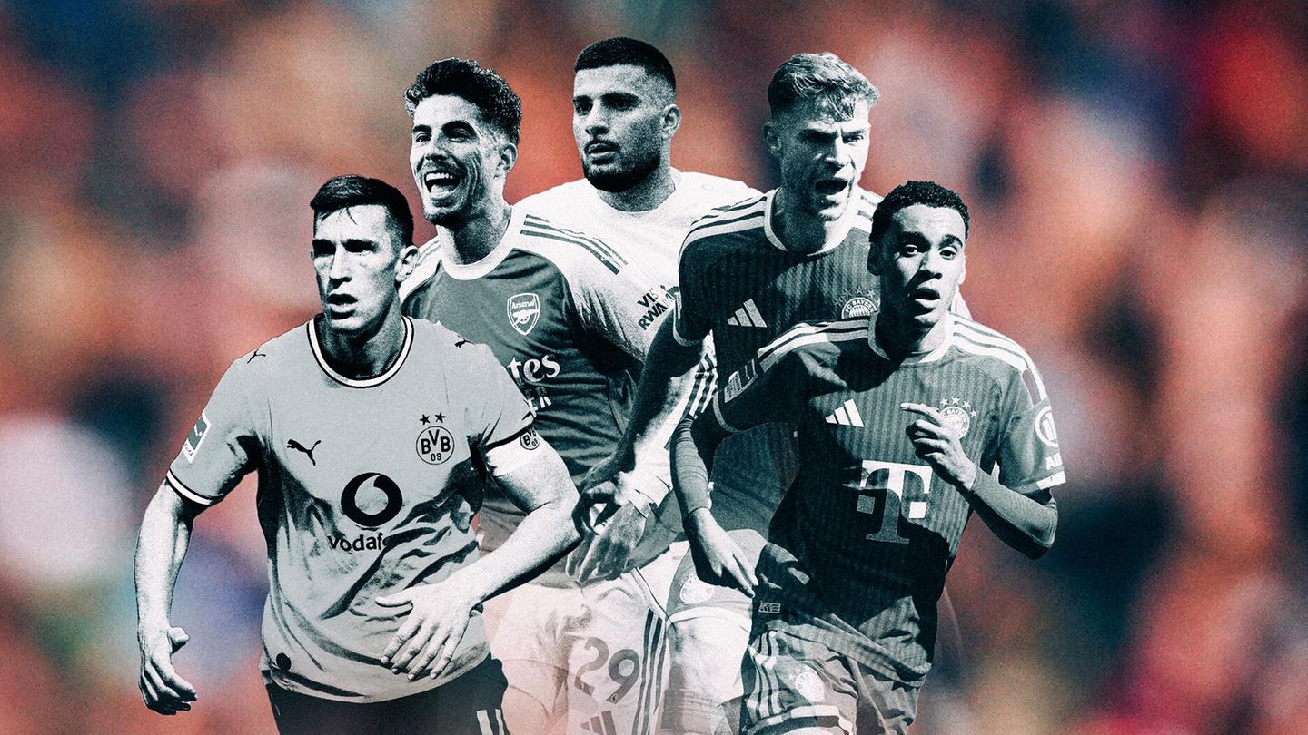 Nico Schlotterbeck, Kai Havertz, Deniz Undav, Joshua Kimmich und Jamal Musiala gehören zum WM-Kader
