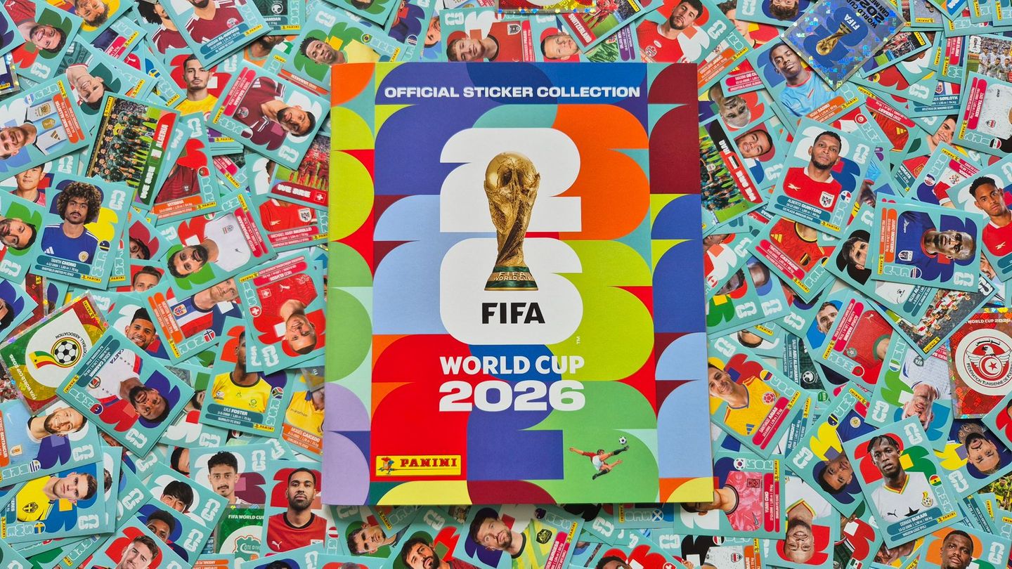 Zur Fußball-WM 2026 ist das Panini-Sammelalbum so groß wie nie zuvor.