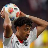 Nathaniel Brown beim Spiel für Eintracht Frankfurt