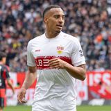 Jamie Leweling im Dress des VfB Stuttgart