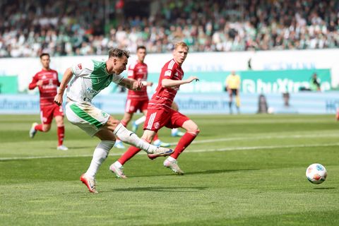 Fürths Felix Klaus soll nach seiner Gala gegen Düsseldorf auch in der Relegation für Jubel sorgen. (Archivbild) Foto: Daniel Löb