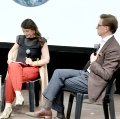 Mareice Kaiser und Hanno Sauer auf der Konferenz Republica in Berlin