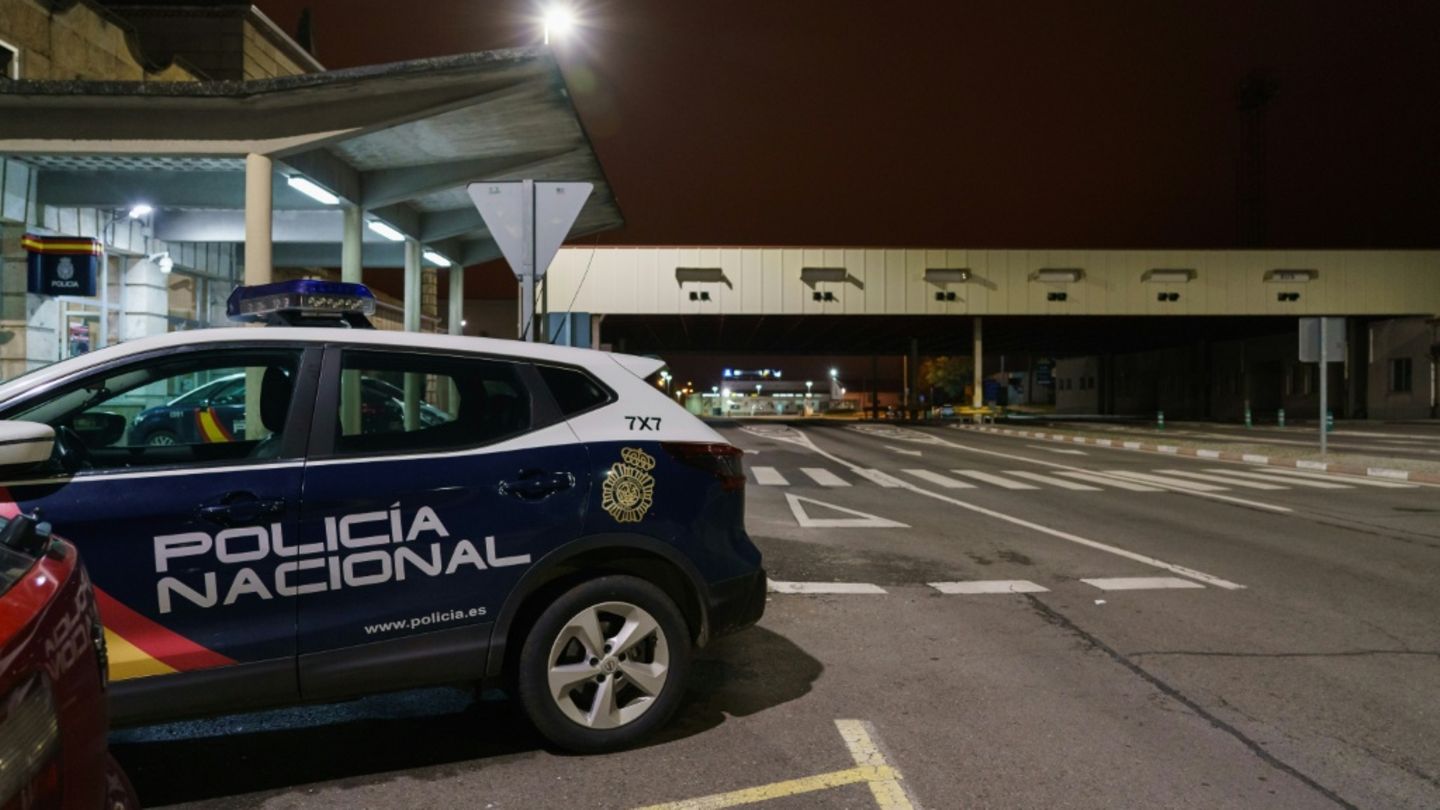 Portugiesisches Polizeiauto