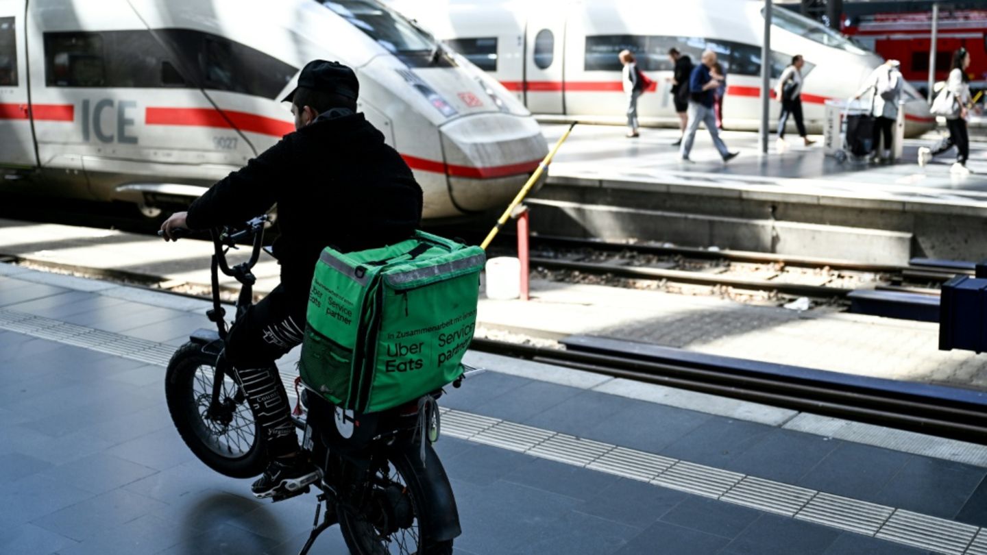 Essenslieferant in Frankfurt