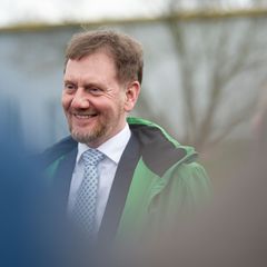 Ministserpräsident Kretschmer: "Die Vollendung des Bauvorhabens "Grüner Graben" ist ein starkes Zeichen für den verantwortungsvo