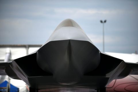 Modell des im Rahmen von FCAS geplanten Kampfjets