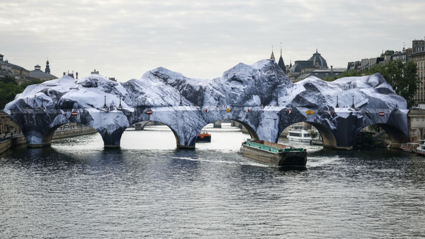 Die umgestaltete Pont Neuf