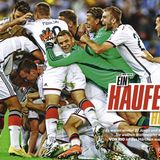Von einem "Wunder von Maracanã" ist im Heft die Rede, von einer "denkwürdigen" Nacht. Auf 36 Seiten werden die Helden von Rio gefeiert.
