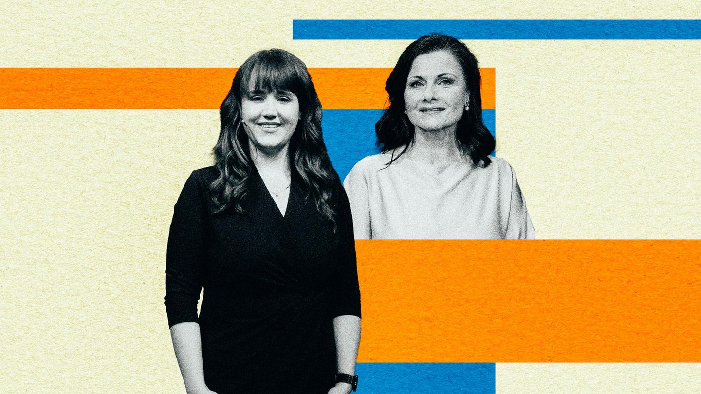 Montage: Ricarda Lang und Gitta Connemann