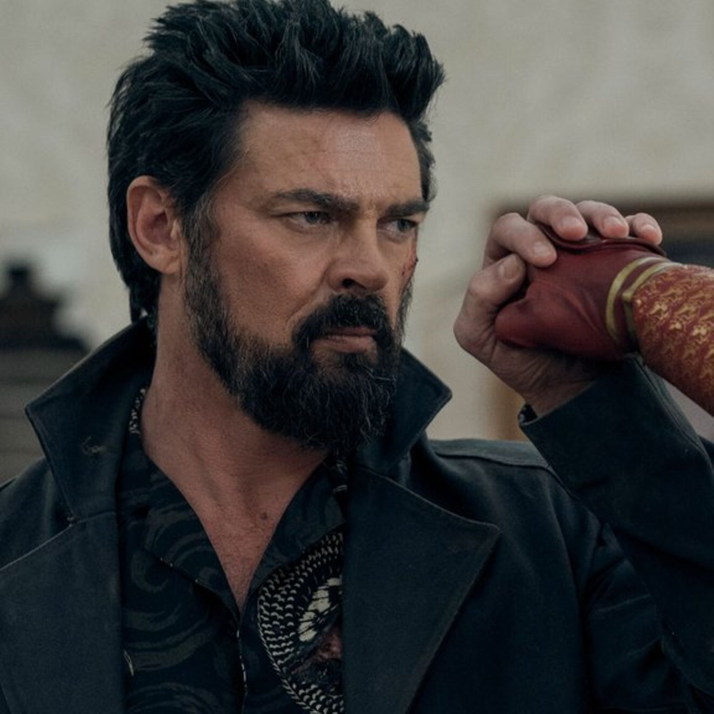 Am Ende seines Weges angekommen: Karl Urban als Billy Butcher in "The Boys".