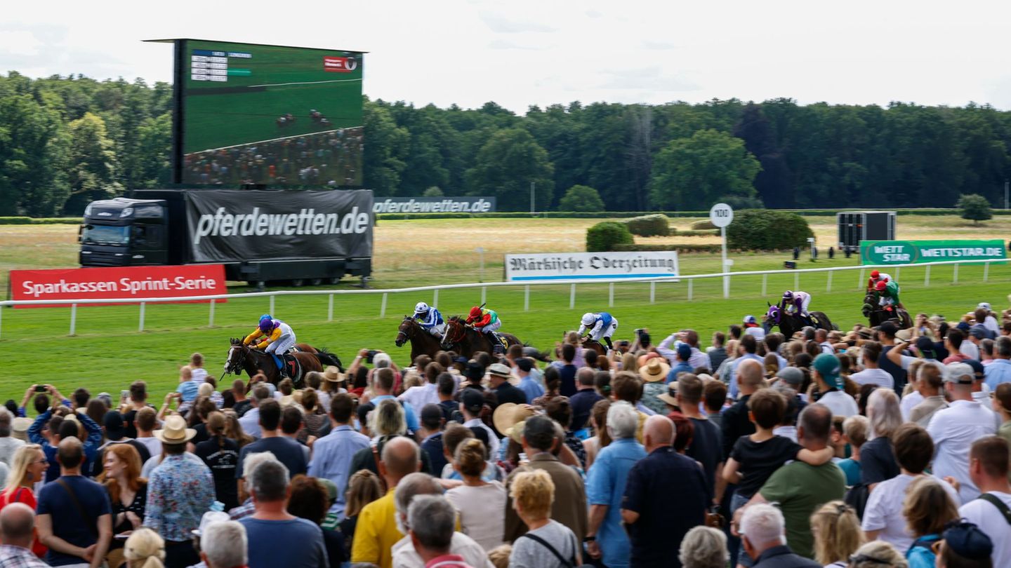 In Hoppegarten steht der nächste Renntag an. Foto: Gerald Matzka/dpa-Zentralbild/dpa