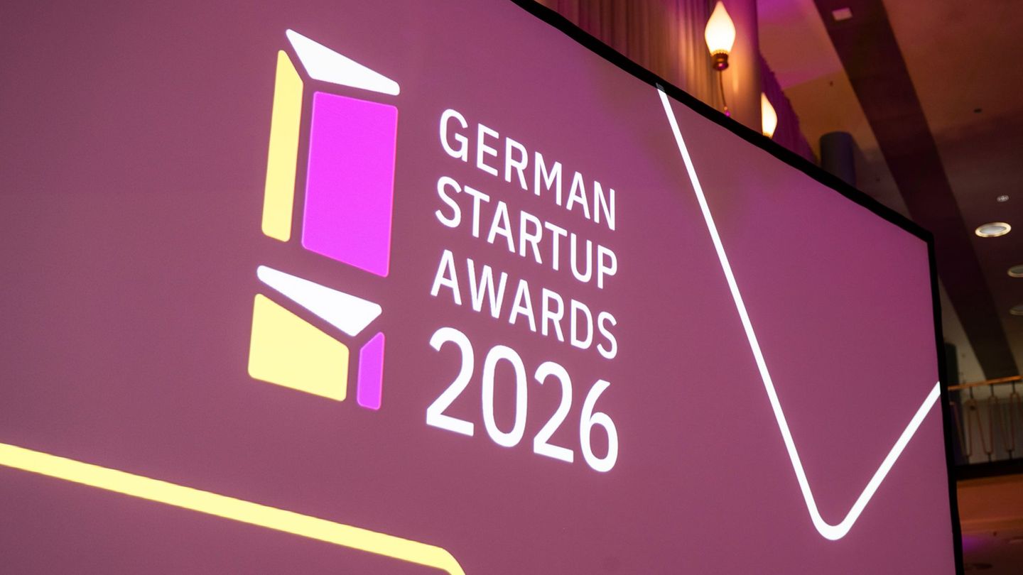 Die German Startup Awards wurden im Palais am Funkturm verliehen. Foto: Christophe Gateau/dpa