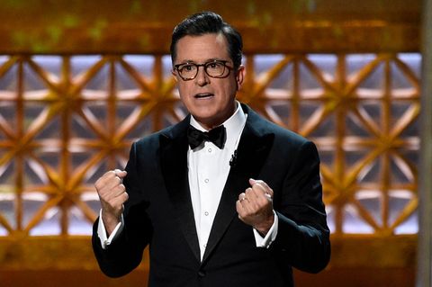 Colbert moderierte zum letzten Mal. (Archivbild) Foto: Chris Pizzello/AP/dpa